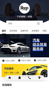 外贸商城模板缩略图