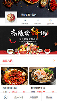 餐饮服务模板缩略图
