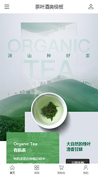 茶叶酒类模板缩略图