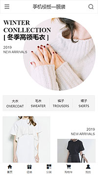 服装商城模板缩略图