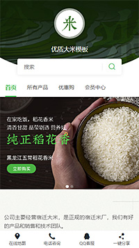 农产品模板缩略图