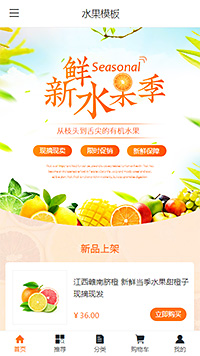 生鲜蔬果模板缩略图