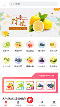 生鲜蔬果模板缩略图