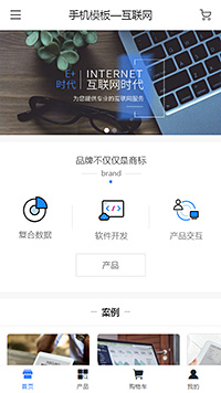 互联网服务模板缩略图