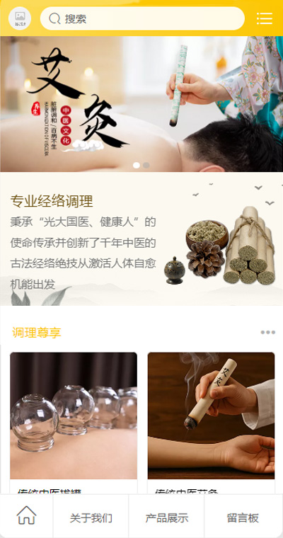 中医理疗模板缩略图