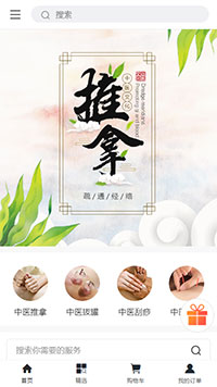 中医理疗模板缩略图