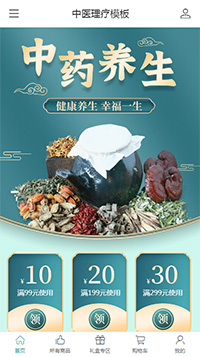 中医理疗模板缩略图